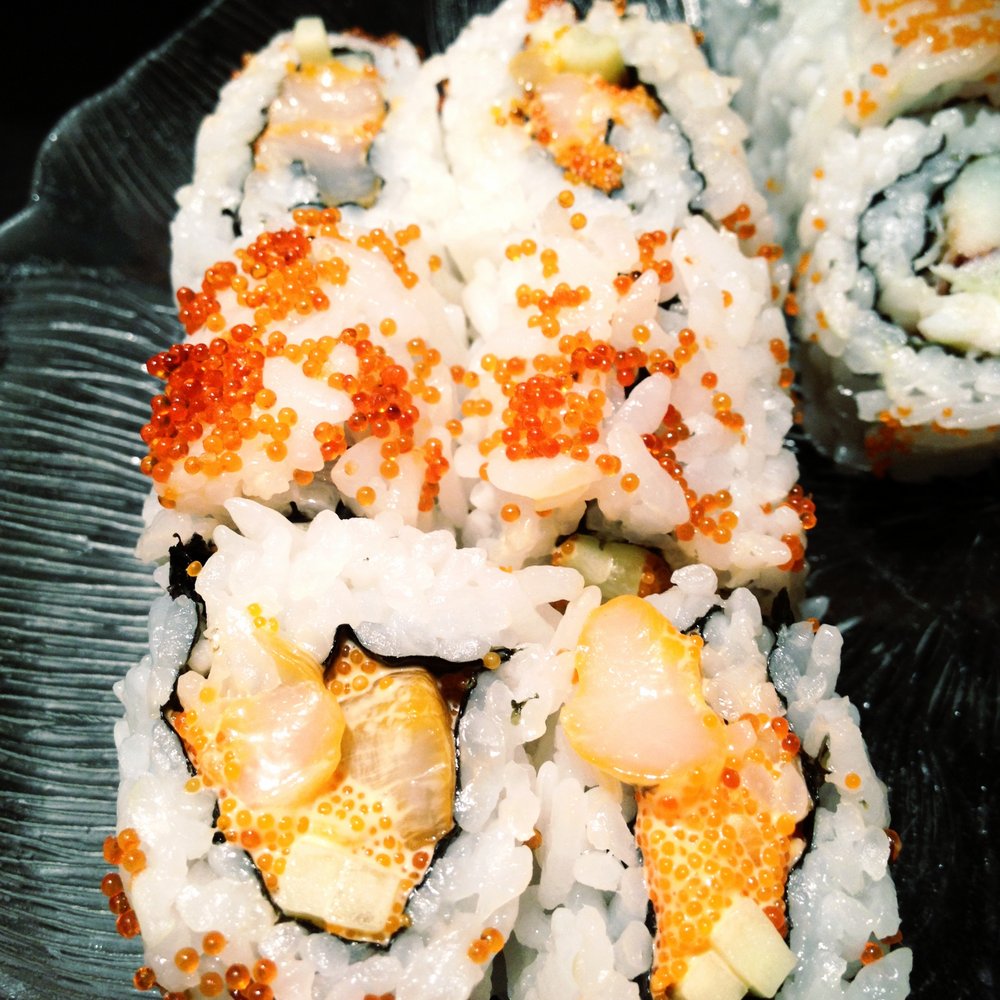 Shiro - Scallop Roll. - Japanese Near Me - Vancouver, British Columbia Shiro - Scallop Roll. - Japanese Near Me - Vancouver, British Columbia