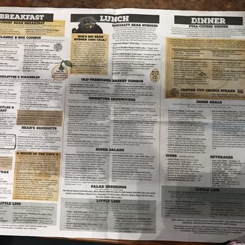Black Bear Diner Tulsa - Menu is inside - Diners Near Me - Tulsa, Oklahoma