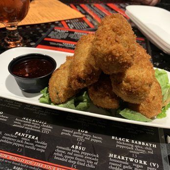 Kuma's Corner - Jalapeño poppers. Amazing with the sweet sauce - American Near Me - Indianapolis, Indiana Kuma's Corner - Jalapeño poppers. Amazing with the sweet sauce - American Near Me - Indianapolis, Indiana