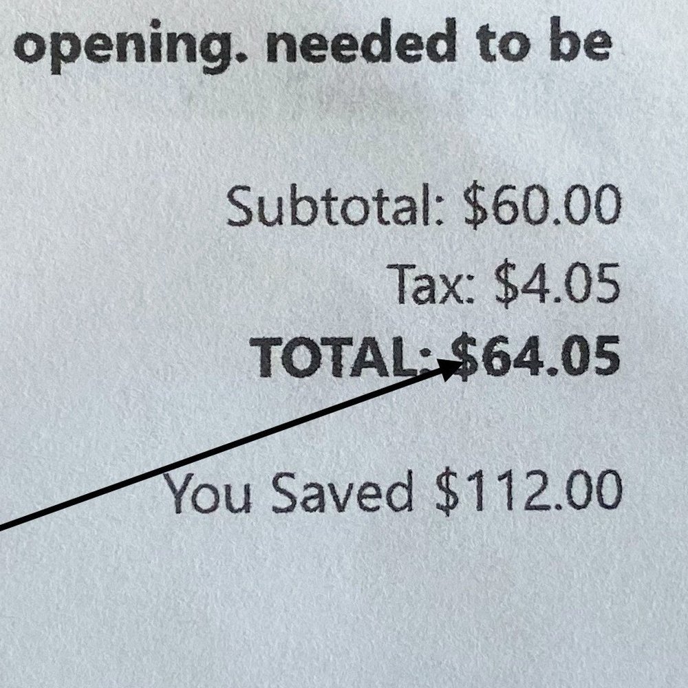 Michaels - Receipt - Arts & Crafts Near Me - Morehead City, North Carolina