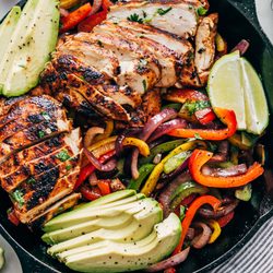 Mr Jalepeno - The double chicken fajitas!! OMG!!