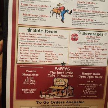 Pappy's Cafe - American Near Me - Houston, Texas Pappy's Cafe - American Near Me - Houston, Texas