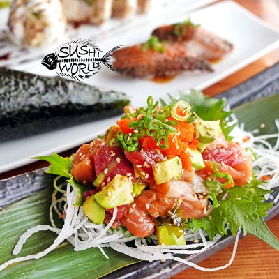 Photo of Sushi World - Cypress, CA, US. Fresh Hawaiian Tuna Poke