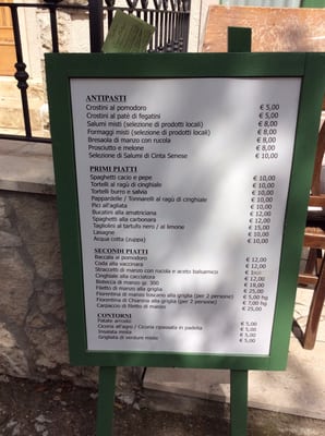 Menu photo 4 Casa e Bottega Saturnia, GR Menu photo 4 Casa e Bottega Saturnia, GR