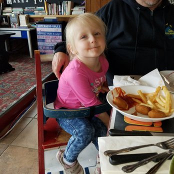 American Burger - Super cute high chair at this family run businesd. - Burgers Near Me - Monterey, California American Burger - Super cute high chair at this family run businesd. - Burgers Near Me - Monterey, California