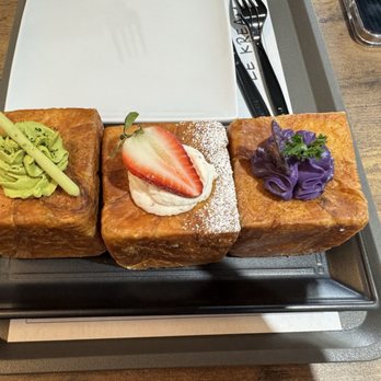 Le Kream - Matcha, strawberry and ube - Desserts Near Me - Rowland Heights, California