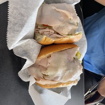 Laspada's Original Hoagies - "Small" turkey on white - Delis Near Me - Boca Raton, Florida Laspada's Original Hoagies - "Small" turkey on white - Delis Near Me - Boca Raton, Florida
