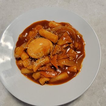 Zip Bob - a plate of food with meat and sauce - Korean Near Me - Pooler, Georgia