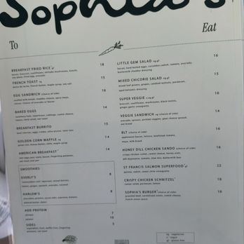 Sophia's A Brunch Counter - Menu - Desserts Near Me - Phoenix, Arizona Sophia's A Brunch Counter - Menu - Desserts Near Me - Phoenix, Arizona