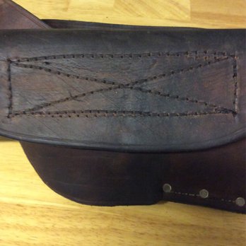D'alesio Custom Leather Products - Missed stitching - Leather Goods Near Me - Riverside, California
