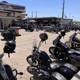 The parking lot at Strokers The parking lot at Strokers