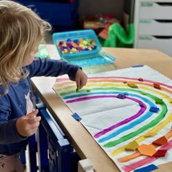 Little Ducklings Preschool & Childcare - Color-matching activity