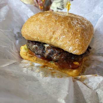River Rock Roasting Co - Spicy Hawaiian burger, yum! Had a nice level of heat, bun was soft not doughy, burger was cooked to perfection. - Coffee & Tea Near Me - La Verkin, Utah River Rock Roasting Co - Spicy Hawaiian burger, yum! Had a nice level of heat, bun was soft not doughy, burger was cooked to perfection. - Coffee & Tea Near Me - La Verkin, Utah
