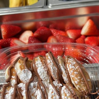 Mini Pancake Cart - The Yummiest Mini Pancakes. Your guests will come back for more. - Desserts Near Me