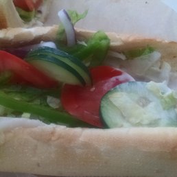 Speedy Cafe - The turkey sandwich was a fail. It was delivered on the wrong bread and did not have a balanced amount of meat. - hot dog, sandwich, hot dogs, food - Juice Bars & Smoothies Near Me - Alpharetta, Georgia