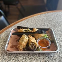 Blue Hound Barbecue - BBQ Eggrolls