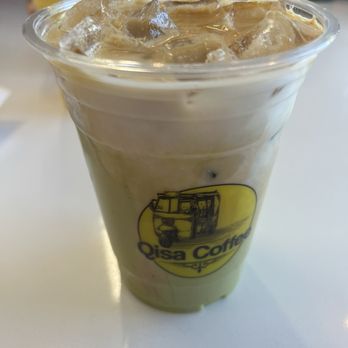 Qisa Coffee - Pistachio latte. - Coffee & Tea Near Me - Sacramento, California Qisa Coffee - Pistachio latte. - Coffee & Tea Near Me - Sacramento, California