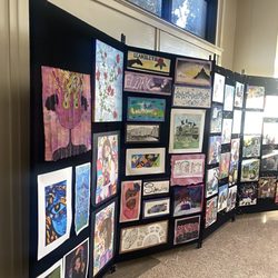Hillcrest High School - Beautiful art projects