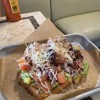 The Copper - Hot HoneyAvocado Toast - Cafes Near Me - Ventura, California