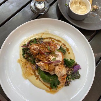 Benchmark - Crispy Chicken Breast - New American Near Me - Santa Ana, California