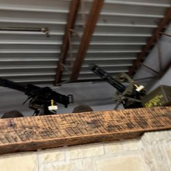 Fort Barnes Military Surplus - Some de-militarized machine guns