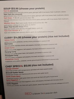 Menu photo 6 Baan Thai Santa Maria, CA