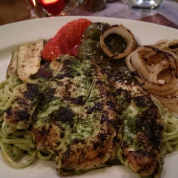 Corfu - Chicken Pesto Entree ($13.95, prior to tax) - Greek Near Me - Sierra Madre, California Corfu - Chicken Pesto Entree ($13.95, prior to tax) - Greek Near Me - Sierra Madre, California