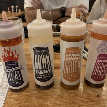 Pinehurst Brewing Company - BBQ sauce options - Brewpubs Near Me - Pinehurst, North Carolina