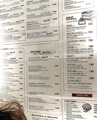 Menu photo 1 Pasta e Vino Osteria Rome, RM