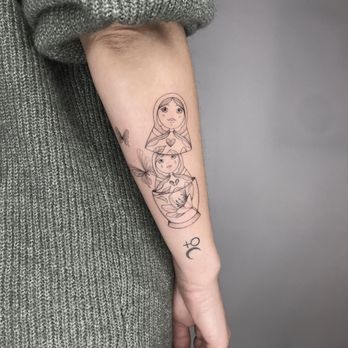Sweet Mamba - Matrioska - Tattoo Near Me - Rome, RM