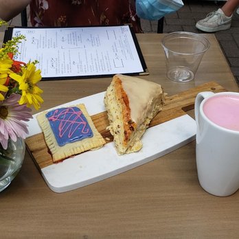 Scratchboard Kitchen - Pop Tart, Scones and Latte - Breakfast & Brunch Near Me - Arlington Heights, Illinois Scratchboard Kitchen - Pop Tart, Scones and Latte - Breakfast & Brunch Near Me - Arlington Heights, Illinois
