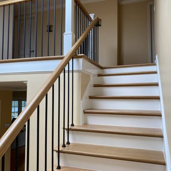 Contour Stairs - After (Craftsman style) - General Contractors Near Me