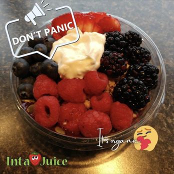 Inta Juice - Aurora - We LOVE our fresh smoothies Bowls. And just look at all that goodness on top. - Juice Bars & Smoothies Near Me - Aurora, Colorado Inta Juice - Aurora - We LOVE our fresh smoothies Bowls. And just look at all that goodness on top. - Juice Bars & Smoothies Near Me - Aurora, Colorado