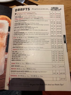 Menu photo 3 Twin Peaks Tukwila, WA Menu photo 3 Twin Peaks Tukwila, WA