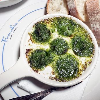 Frenchie - ESCARGOTS - garlic, parsley, butter - French Near Me - Dallas, Texas