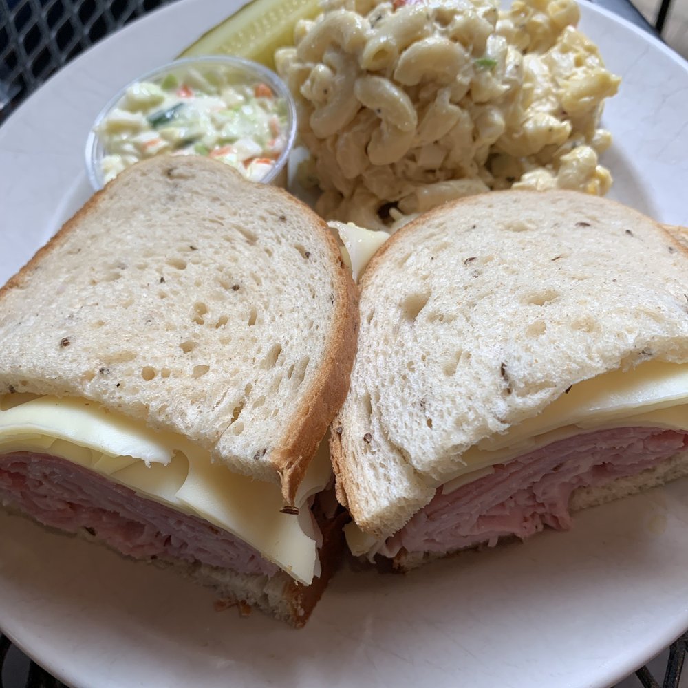 Garden Deli Restaurant - Pit ham and macaroni salad - Delis Near Me - Burnsville, North Carolina
