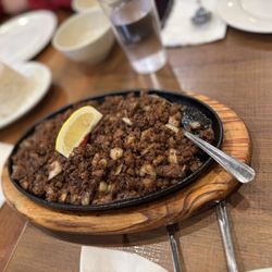 Pinpin Restaurant - Pork Sisig
