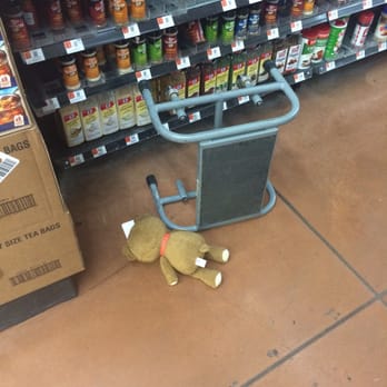 Walmart Supercenter - Abandoned teddy bear at Wally World - Department Stores Near Me - Reno, Nevada