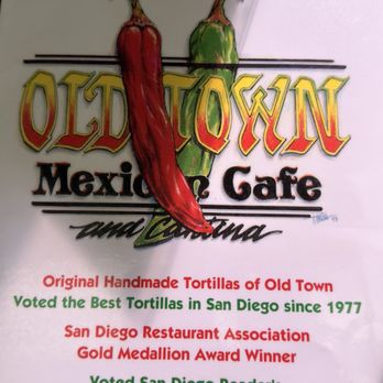 Old Town Mexican Cafe - Front of menu - Mexican Near Me - San Diego, California Old Town Mexican Cafe - Front of menu - Mexican Near Me - San Diego, California