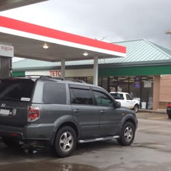 7-Eleven - Exxon is the gas station. Tetco operates the 7-Eleven stores.