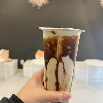 ONCE Tea - A1. Brown Sugar Boba Milk Tea - Bubble Tea Near Me - Hayward, California