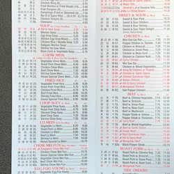 Mr Wok Restaurant - Menu Sept 2022 #UpCloseSavor