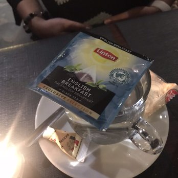 De Witte Leeuw - Tea served as dessert at night.. classy! - Belgian Near Me - Gent, VOV