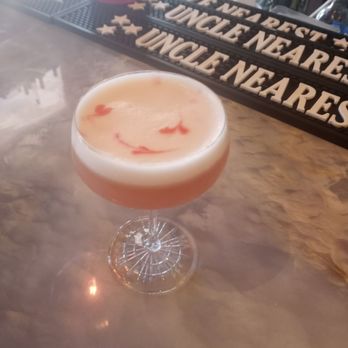 Full Belly - Barbie whiskey sour made from fresh barbies - Breakfast & Brunch Near Me - San Antonio, Texas