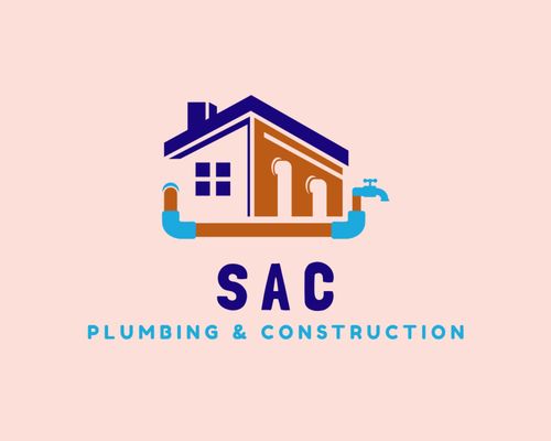 SAC Plumbing and Construction Logo