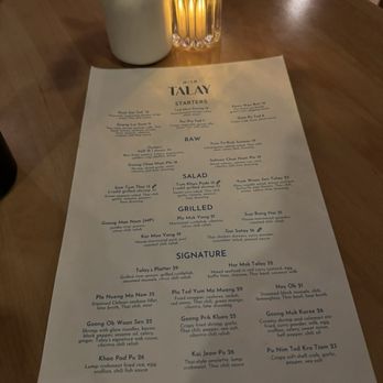 TALAY - Menu - Thai Near Me - Orlando, Florida TALAY - Menu - Thai Near Me - Orlando, Florida