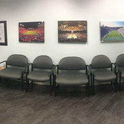 Wake Sports Medicine - Representing Duke, UNC, and NCSU in the waiting room!