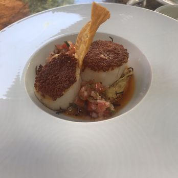 LaSalette Restaurant - Chourio Crusted Day Boat Scallops -- so amazing - Portuguese Near Me - Sonoma, California LaSalette Restaurant - Chourio Crusted Day Boat Scallops -- so amazing - Portuguese Near Me - Sonoma, California