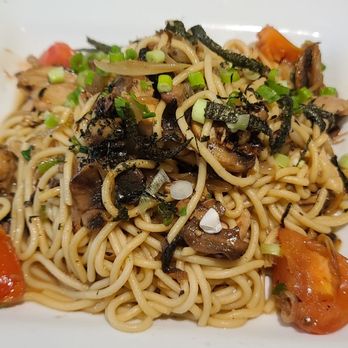 On the Bridge - Japanese Style Vegetable Spaghetti w/ chicken - Japanese Curry Near Me - San Francisco, California On the Bridge - Japanese Style Vegetable Spaghetti w/ chicken - Japanese Curry Near Me - San Francisco, California