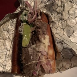 HoCo Hoagie House - 1/2 of the cheesesteak